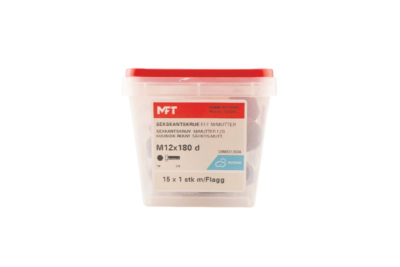 721209 Sekskantskrue m_mutter ELF DIN931-934 (b) 721209 Sekskantskrue m_mutter ELF DIN931-934 (b)