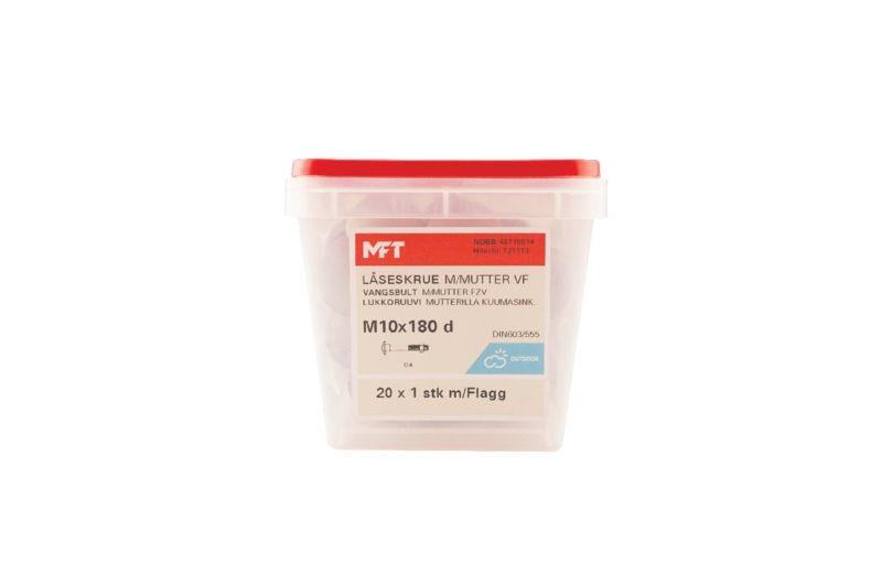 721113 Låseskrue m_mutter VF DIN603-555 (b) 721113 Låseskrue m_mutter VF DIN603-555 (b)