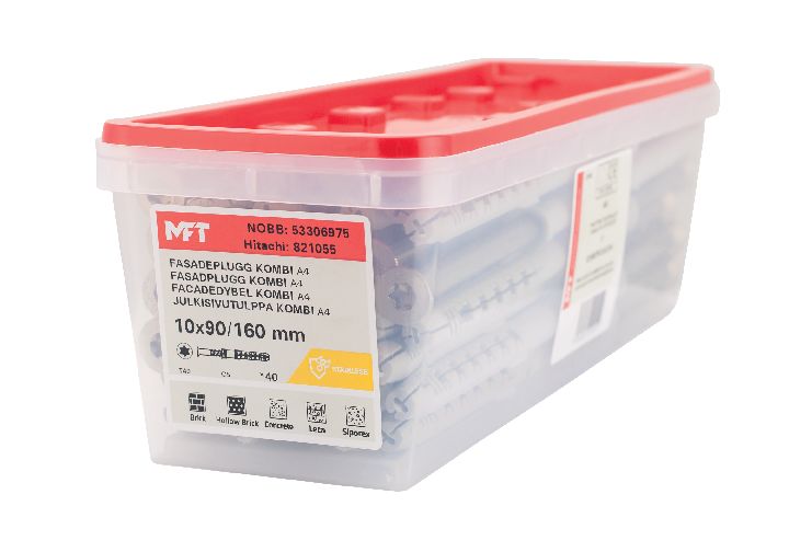 821055 - Fasadeplugg Kombi (c) 821055 - Fasadeplugg Kombi (c)