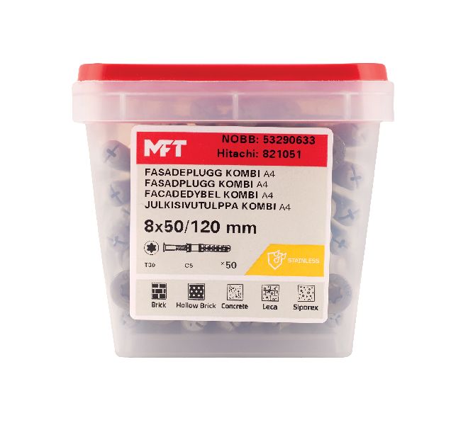 821051 - Fasadeplugg kombi (b) 821051 - Fasadeplugg kombi (b)