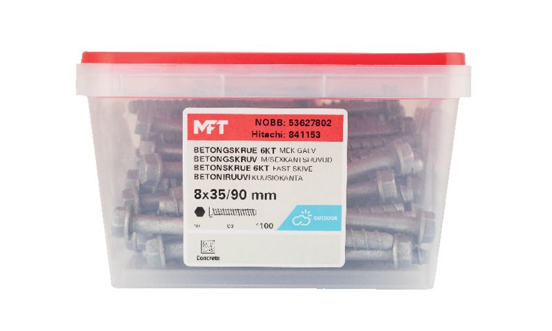 841153 - Betongskrue 6KT (b) 841153 - Betongskrue 6KT (b)