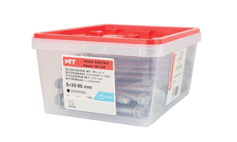 841153 - Betongskrue 6KT (c) 841153 - Betongskrue 6KT (c)