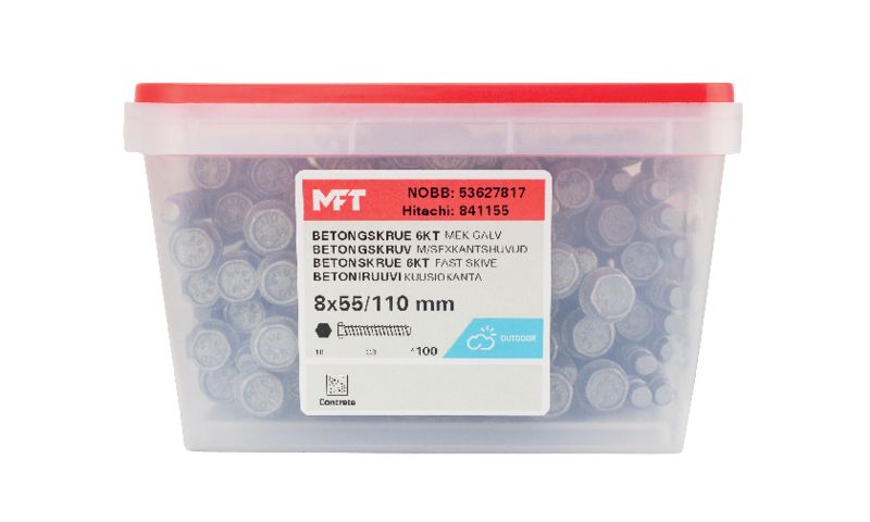 841155 - Betongskrue 6KT (b) 841155 - Betongskrue 6KT (b)