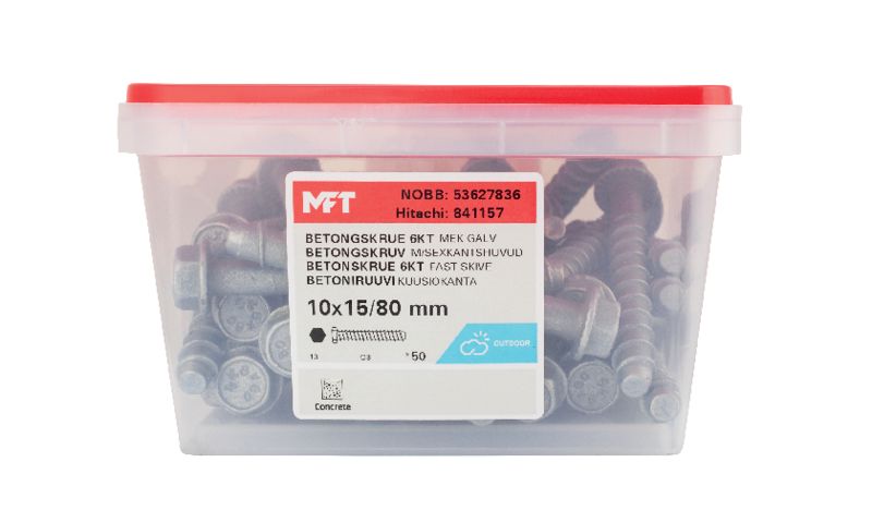 841157 - Betongskrue 6KT (b) 841157 - Betongskrue 6KT (b)