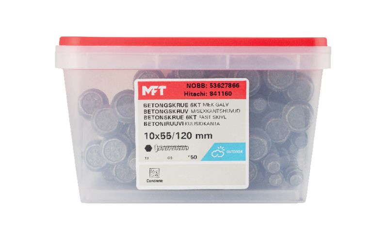 841160 - Betongskrue 6KT (b) 841160 - Betongskrue 6KT (b)