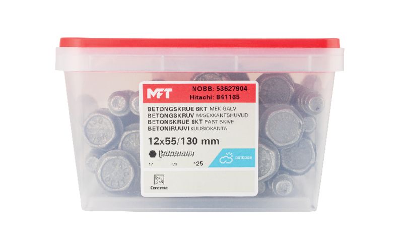 841165 - Betongskrue 6KT (b) 841165 - Betongskrue 6KT (b)