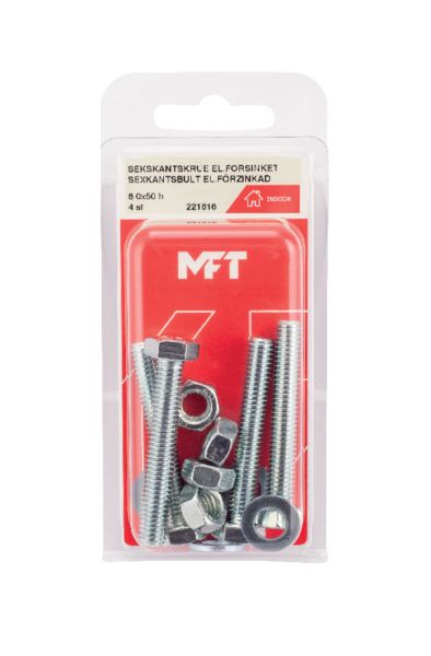 221616 - Sekskantskrue El.Forsinket (b) 221616 - Sekskantskrue El.Forsinket (b)