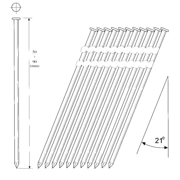 50110401 - Stavspiker 21GR (c) 50110401 - Stavspiker 21GR (c)